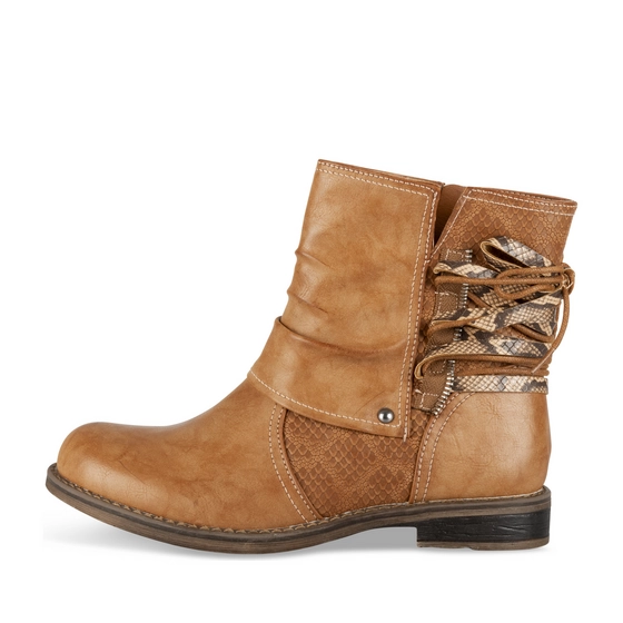 Ankle boots COGNAC Woman