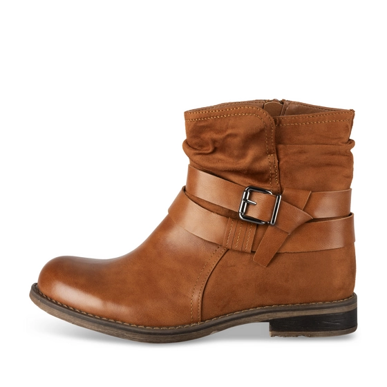 Bottines COGNAC Femme