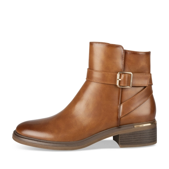 Bottines COGNAC Femme