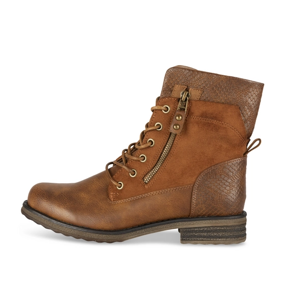 Bottines COGNAC Femme