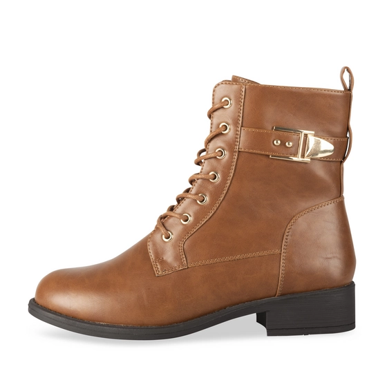 Bottines COGNAC Femme