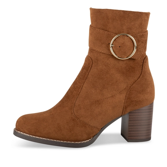 Bottines COGNAC Femme