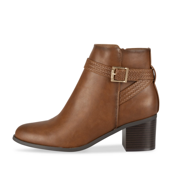 Ankle boots COGNAC Woman