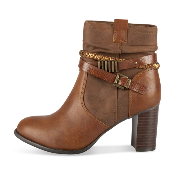 Ankle boots COGNAC Woman