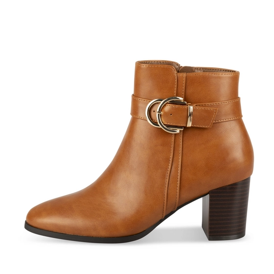Bottines COGNAC Femme