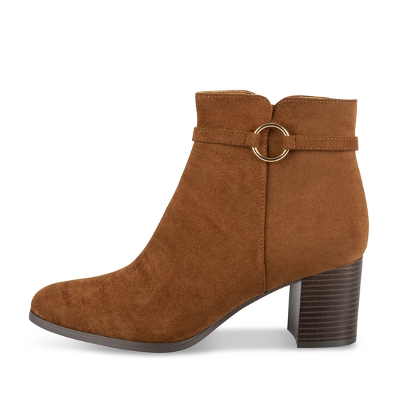 Bottines COGNAC Femme