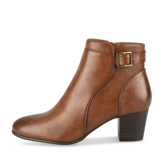 Ankle boots COGNAC Woman