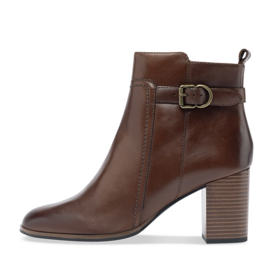 Bottines COGNAC Femme