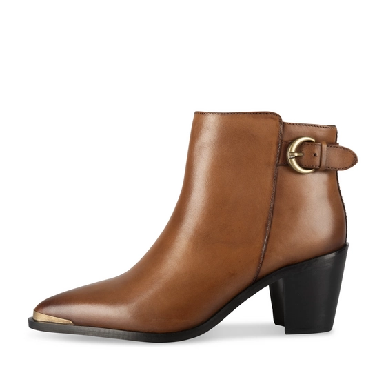 Bottines COGNAC Femme