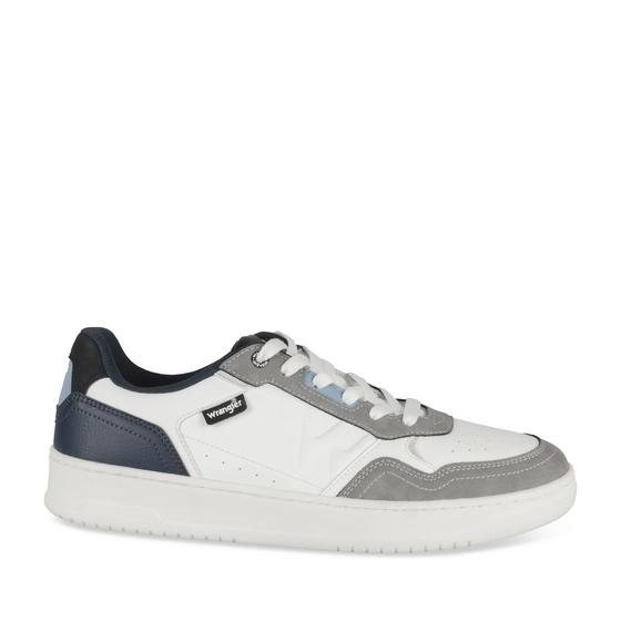 Baskets BLANC/GRIS/BLEU Homme