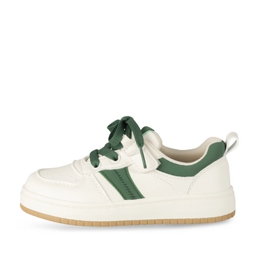Baskets BLANC/VERT Garçon