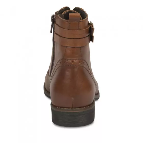 Ankle boots COGNAC MEGIS ELEGANT