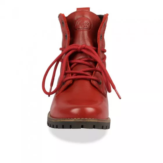 Ankle boots RED MEGIS CASUAL