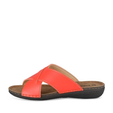 Mules ROUGE Femme