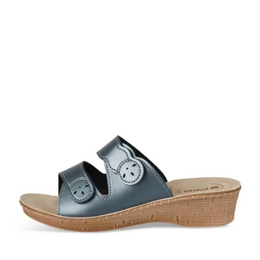 Mules MARINE Femme