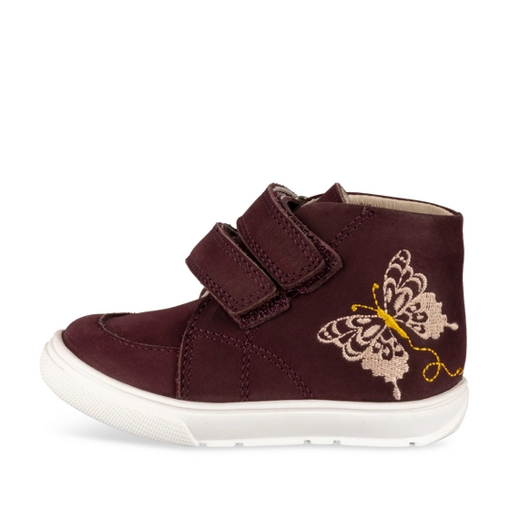 Bottines BORDEAUX Fille