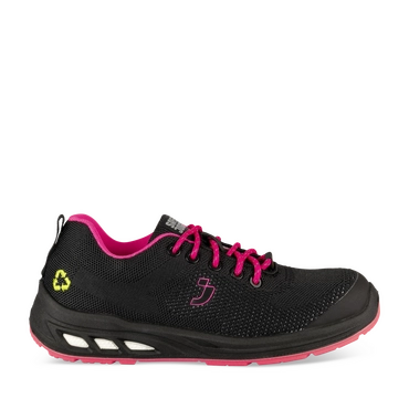 Safety shoes BLACK / FUCHSIA Woman