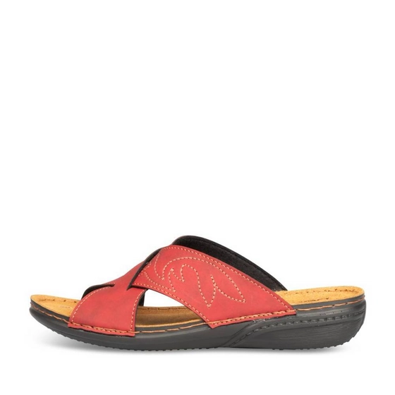 Mules RED Woman