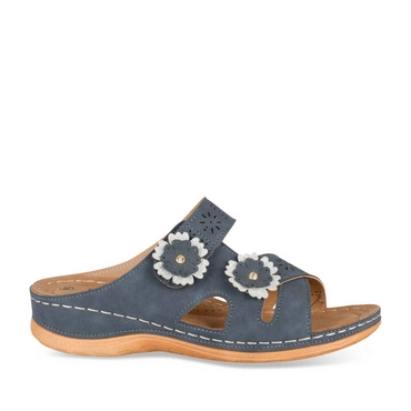 Mules MARINE Femme