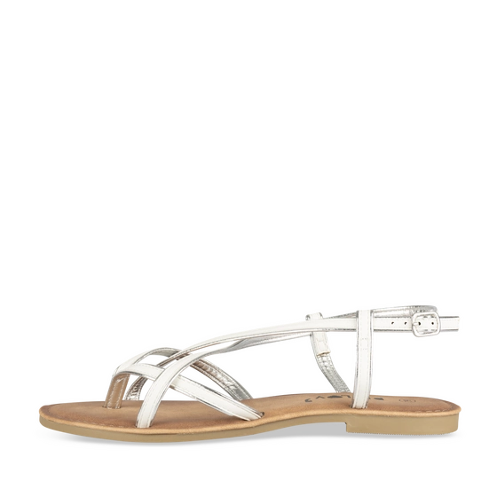 Sandales BLANC/ARGENT Femme