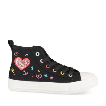Baskets NOIR Fille