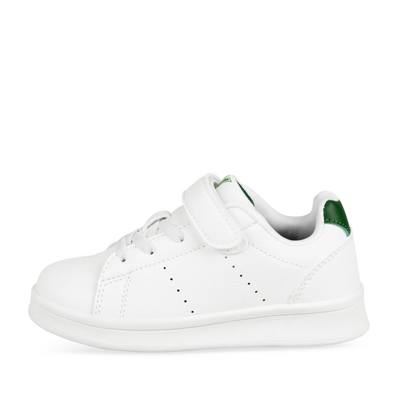 Baskets BLANC/VERT Garçon