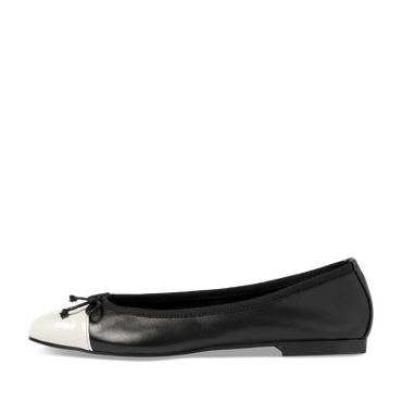 Ballet pumps BLACK / WHITE Woman