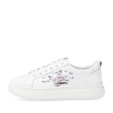 Baskets BLANC/MULTICO Femme