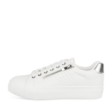 Baskets BLANC/ARGENT Femme