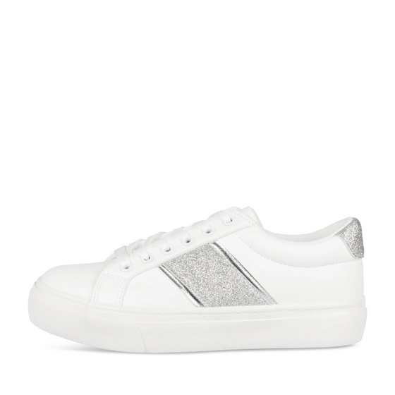 Baskets BLANC/ARGENT Femme