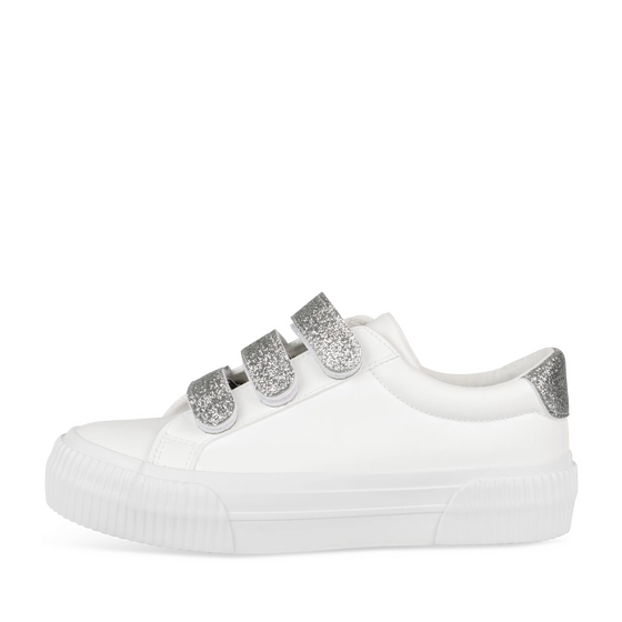 Baskets BLANC/ARGENT Femme