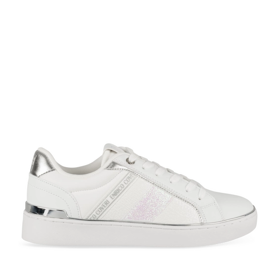 Baskets BLANC/ARGENT Femme