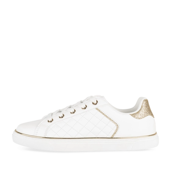 Baskets BLANC/OR Femme