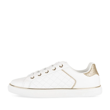 Baskets BLANC/OR Femme