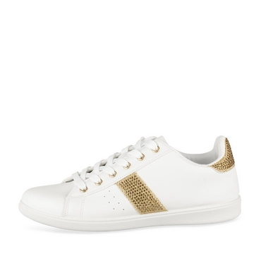 Baskets BLANC/OR Femme