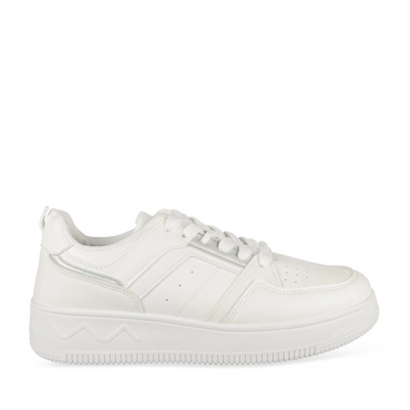 Baskets BLANC/ARGENT Femme