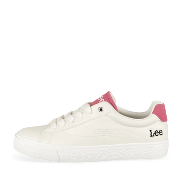Baskets BLANC/ROSE Femme