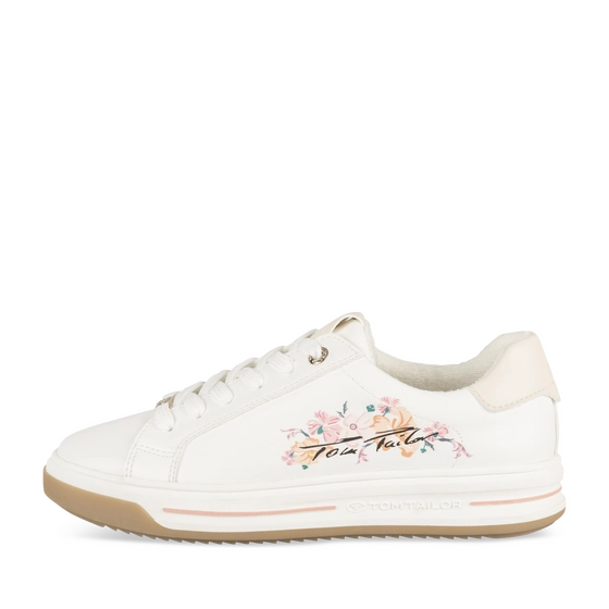 Baskets BLANC/MULTICO Femme
