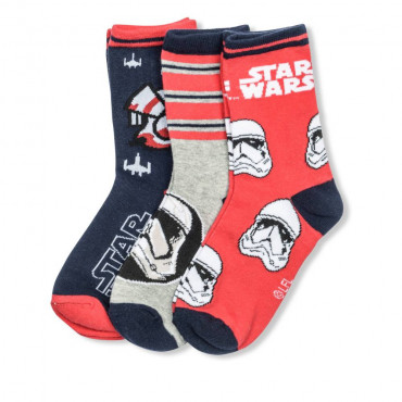 Chaussettes ROUGE STAR WARS