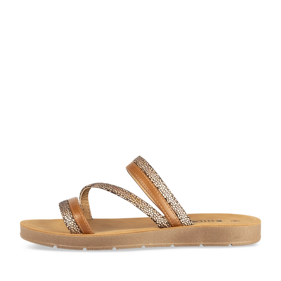 Mules COGNAC Femme