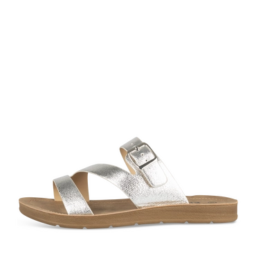 Mules ARGENT Femme