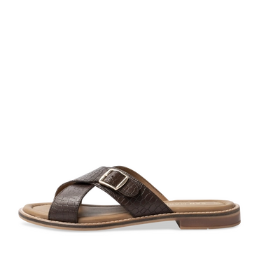 Mules MARRON Femme
