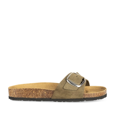 Mules KAKI Femme