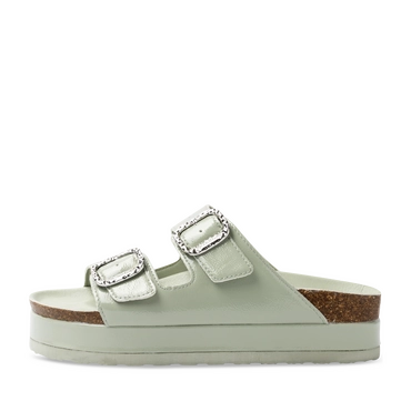 Mules VERT Femme