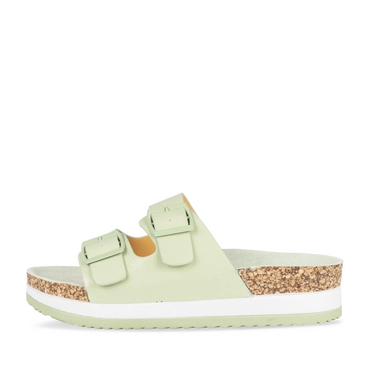 Mules VERT Femme