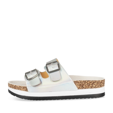 Mules ARGENT Femme