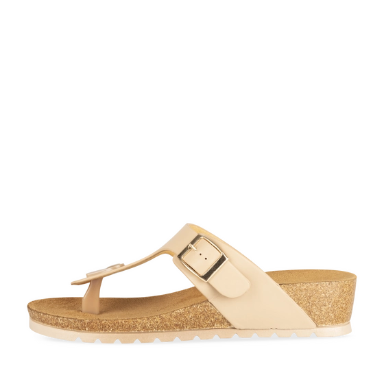 Tongs BEIGE Femme