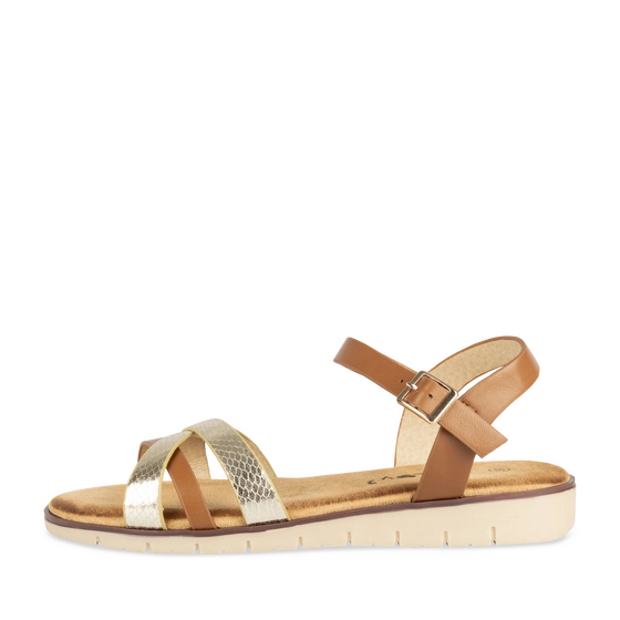Sandales COGNAC Femme