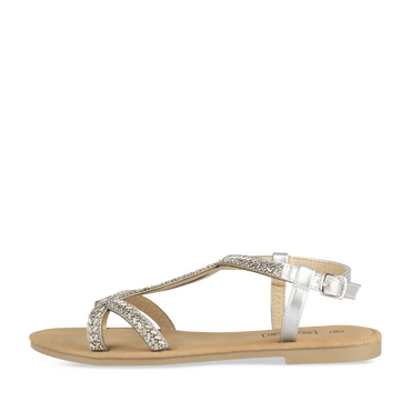 Sandals SILVER Woman