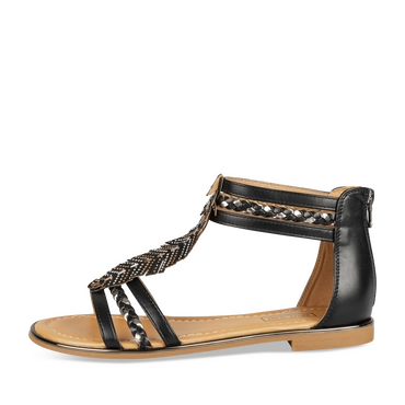 Sandales NOIR/ARGENT Femme